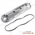 A-premium 264-994 Right Side Aluminum Engine Valve Cover Assembly With Gasket Bolts Compatible 2009-2019 Chevy Gmc V8 Silverado