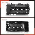 A-premium Left Engine Valve Cover With Gasket Bolts Compatible Bmw 545i 04-05 550i 06-10 645ci 650i 745i 02-05 745li 750i 06-08