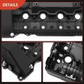 A-premium Left Engine Valve Cover With Gasket Bolts Compatible Bmw 545i 04-05 550i 06-10 645ci 650i 745i 02-05 745li 750i 06-08