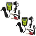 Niche 1-amp Fully-automatic Lcd Smart Battery Charger 6v 12v Trickle Maintainer For Motorcycle Car Truck Utv Atv Boat 2 Pack