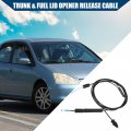 Hihaha No 74880-s5a-a02 Trunk Fuel Lid Opener Cable For Honda Civic 2001-2005 Door Lock Control Durable 1pcs Black