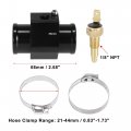 X Autohaux 1 Set Car Engine Coolant Temperature Sensor Switch Radiator Hose Fitting Adapter 36mm 170 F On-155 Off