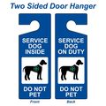 Compliancesigns Com Service Dog Inside Not Pet On Duty Do Sign 8x3 In Plastic For Accessible 