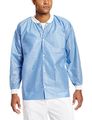 Valumax 3630cbxl Extra-safe Wrinkle-free Noble Looking Disposable Sms Hip Length Jacket Ceil Blue Xl Pack Of 10 