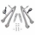 Httmt- Led Turn Signal Light Silver Rear Passenger Footrest Bracket Compatible With 06-07 Suzuki Gsxr 600 750 P N Mt390-013a-sr
