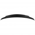 Aintier 1pc Carbon Fiber Spoiler Wing Compatible For 2007-2013 Infiniti G37 G25 Sedan Glossy Black Rear Trunk Tail