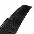 1pc Carbon Fiber Spoiler Wing Compatible For 2007-2013 Infiniti G37 G25 Sedan Glossy Black Rear Trunk Tail