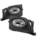 Compatible With Honda Civic Fa Fd 4-door Clear Lens Oe Bumper Fog Light Pair Driver Passenger Side