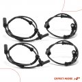 A-premium Front Rear Abs Wheel Speed Sensors Compatible With Bmw Models 528i 2011 535i Xdrive 550i 650i 2012-4-pc Set Replace