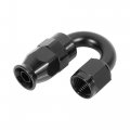 X Autohaux 6061 Aluminum An6 180 Degree Swivel Car Hose End Fitting For Ptfe Fuel Oil Line