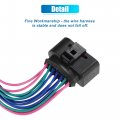 Uxcell 3 Pin Headlight Harness Cable Connector Replacement For Vw Audi No 1j0973737