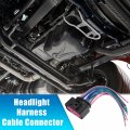 Uxcell 3 Pin Headlight Harness Cable Connector Replacement For Vw Audi No 1j0973737