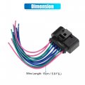 Uxcell 3 Pin Headlight Harness Cable Connector Replacement For Vw Audi No 1j0973737