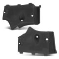 Pair Front Underbody Splash Shield Panel Decor Covers For Audi A6 Quattro A7 S6 2012-2016 4g0825202a 4g0825201b 