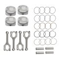 Connecting Rod And Piston Kit 23410-2b600 23510-2b010 Replacement For Hyundai Kia Soul Accent Rio 1 6l Dohc 2012-2016