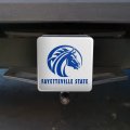 Fayetteville State Secondary Logo Tow Trailer Hitch Cover Plug Insert