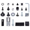 Compatible For Ford Universal Stainless Steel Wheel Eyebrow Accessories Screw Pack Front Rear Fender Hardware Kit
