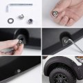 Compatible For Ford Universal Stainless Steel Wheel Eyebrow Accessories Screw Pack Front Rear Fender Hardware Kit