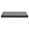 Display Riser Rectangular Black Melamine And Bamboo 10 L X 6 W 1 H 
