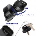 Procompany Ignition Key Switch Compatible With Polaris Ranger 2x4 4x4 6x6 2004 Rzr 570 Efi 2014 2015 2016