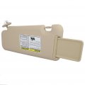 Ocpty Right Passenger Side Beige Sun Visor With Sunroof Fit For 2008 2009 2010 2011 2012 2013 Toyota Highlander 74310-48520-e0