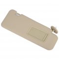 Ocpty Right Passenger Side Beige Sun Visor With Sunroof Fit For 2008 2009 2010 2011 2012 2013 Toyota Highlander 74310-48520-e0