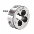 Uxcell 5 16-18 Unc Round Die Machine Thread Right Handing Alloy Tool Steel Screw Thread Cutting