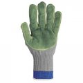 Small Silver Whizarda Talona Mastergripa Right Hand Cut Resistant Gloves With Leather Palm 