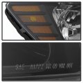 Acanii For 2014-2020 Dodge Journey Headlight Headlamp W Black Trim Replacement Front Light Lamp Right Passenge Side