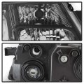 Acanii For 2014-2020 Dodge Journey Headlight Headlamp W Black Trim Replacement Front Light Lamp Right Passenge Side