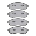 Disc Brake Pads For Ford F 150 Heritage 2004 Semi Metallic 2 33 Inner Outer Height 6 93 In Pad Width Front Position 