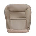 Secosautoparts Front Driver Passenger Bottom Replacement Leather Seat Cover Tan Compatible With Ford Excursion Limited Xlt 2000