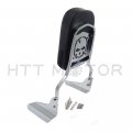 Smt-chrome Skull Backrest Sissy Bar With Leather Pad Compatible Magna 750 Vf750 250 Vf250 B07c1dvk1y