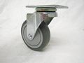 4 X 1-1 Swivel Caster Thermoplastic Soft Rubber Non-marking Wheel 250 Lbs 