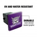 Weber State University Primary Logo Tow Trailer Hitch Cover Plug Insert 2