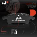A-premium Rear Ceramic Disc Brake Pads Set Compatible With Select Jeep Models Wj Grand Cherokee 1999 2000 2001 2002 2003 2004