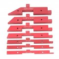 Router Table Setup Bars 7pcs Aluminumup Blocks Height Gauge Set For Saw Accessories Angle Woodworking Set Ur Table Setup Bars