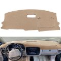 Dash Cover Mat Custom Fit For Chevy Chevrolet Impala Caprice Dashboard Pad Carpet J159 Beige 