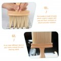 Favomoto Air Conditioner Cleaning Brush Interior Car Computeres Kit Sweep Dust Beech Brush
