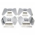 Httmt Body Door Hinge Set 8 Pieces 4 Compatible With Wrangler Jk 2007-2017 Chrome Stainless