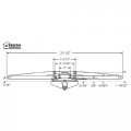 Stb Sill Mounted Awning Window Operator White 21-1 2