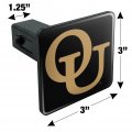 Oakland University Secondary Logo Tow Trailer Hitch Cover Plug Insert