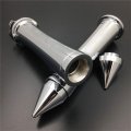 Smt-custom 7 8 Handlebar Grip Compatible With Suzuki Gsxr 600 750 1000 Hayabusa Gsxr1300 Chrome B075vl63xg