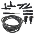 Front Washer Nozzle Kit For Ford F150 2004 2013 Wiper Spray Jets And Fluid Hose Repair Replaces 3w7z-17603-aa 