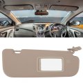Car Sun Visor 852103x000tx Beige Interiorshade Sun Replacement For 2011 2015 Right