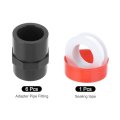 6 Pcs 1 2 Pvc Female Adapter Pipe Fitting Fit For Sch80 Slip Coupling To Threaded Connector With Sealing Tape Socket X Npt Dark