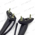 Httmt- Black Smoke Integrated Bee Nest Turn Signal Mirrors Compatible With 2006-2015 Suzuk Gsx-r 600 750 2001-2015 1000