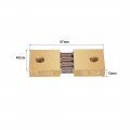 Uxcell Shunt Resistor 750a 75mv For Dc Current Ammeter Analog Panel Meter External Fl-19 Divider