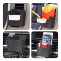 Car Cup Holder Zcargel French Fries Fry Sauce And Multifunction Air Outlet Storage Box With