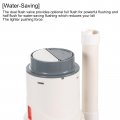 Uxcell Toilet Flush Valves 170mm 6 69 Length Dual One Piece Push Button Bottom Inlet Fill Replacement Parts Fit 3 Valve